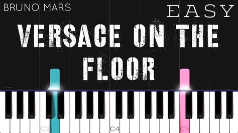 versace on the floor piano tutorial|versace on the floor videoke.